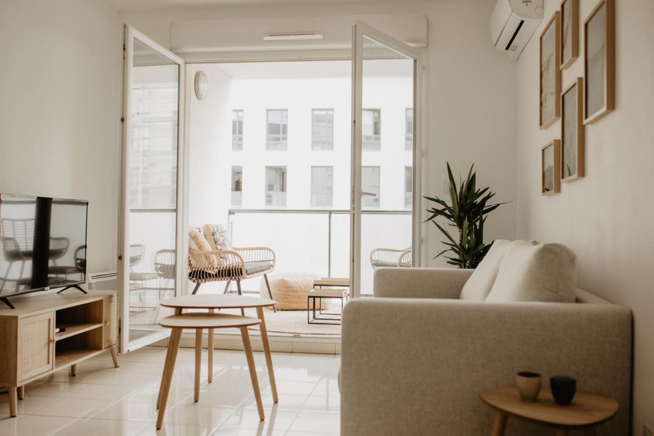 Bel Appartement Climatise Avec Place De Parking Marsilya Dış mekan fotoğraf
